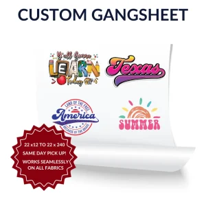 Custom DTF Gangsheet Builder